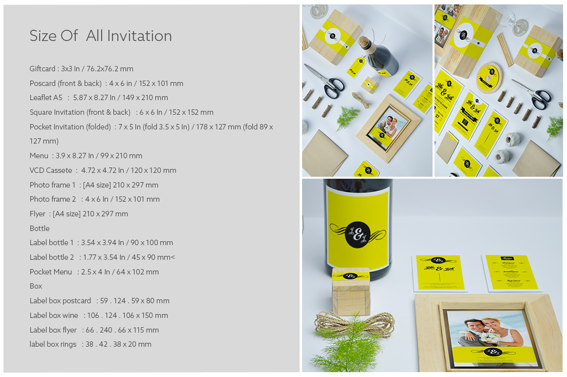 Download Wedding Branding Mock-Ups Vol.2 ~ Product Mockups on ...