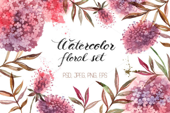 https://creativemarket.com/pimlena/239338-Watercolor-Floral-Set