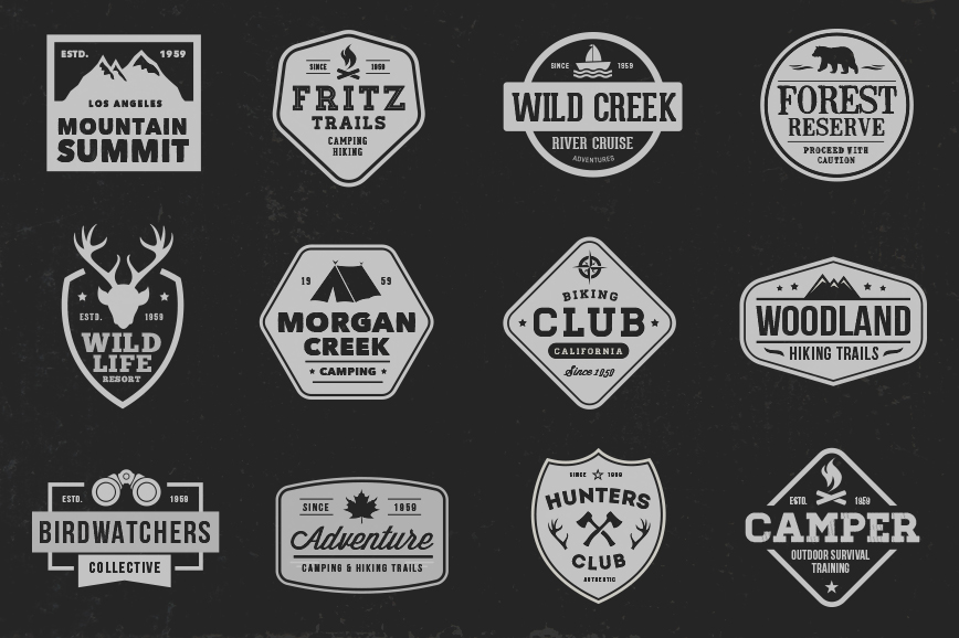 Vintage Logo Design Templates Vol. 7 ~ Logo Templates on Creative Market