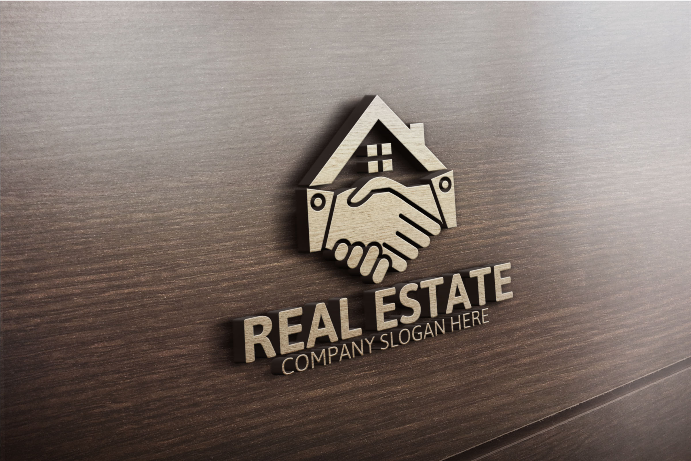 Real Estate Logo Logo Templates On Creative Market