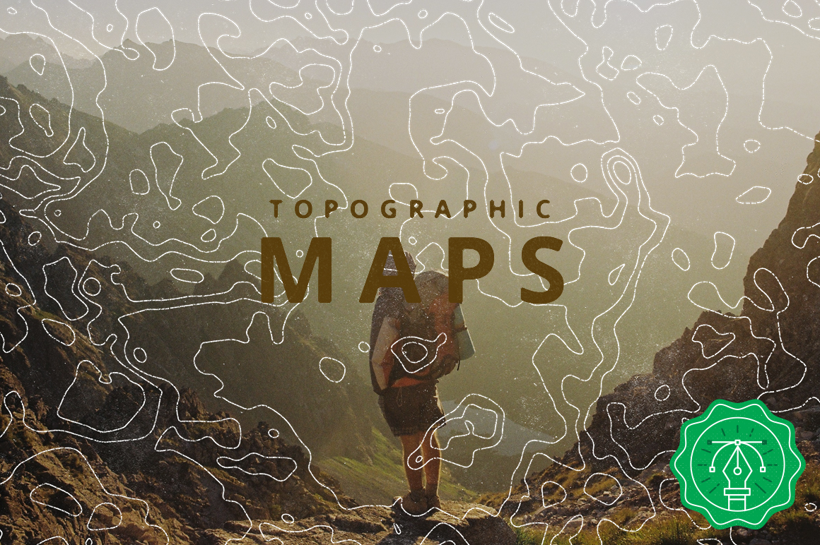 Topographic Maps ~ Textures on Creative Market