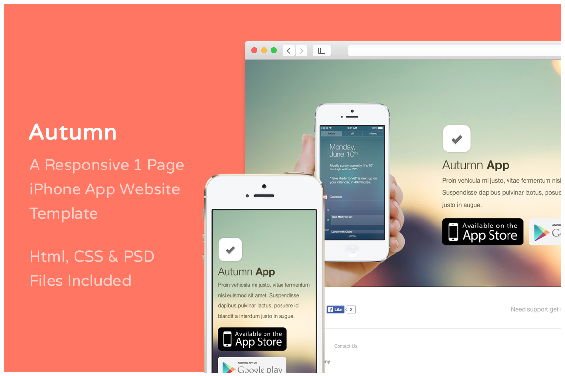 Coupons template web app