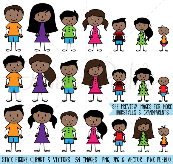 stick figure family drawing