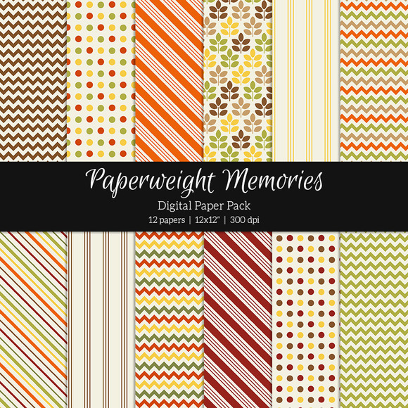 Patterned Paper Autumn Falls
