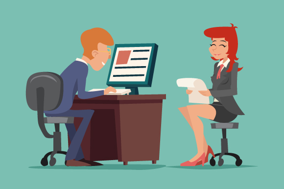 Job Interview Task Conversation ~ Illustrations on Creative Market