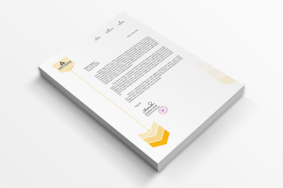 Business Letterhead ~ Stationery Templates on Creative Market