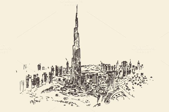 Dubai Top View