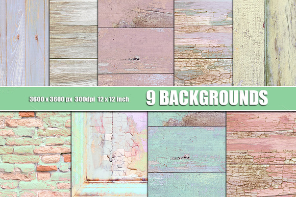 PASTEL WOOD WALL And BRICK TEXTURE PASTEL WOOD WALL And BRICK TEXTURE