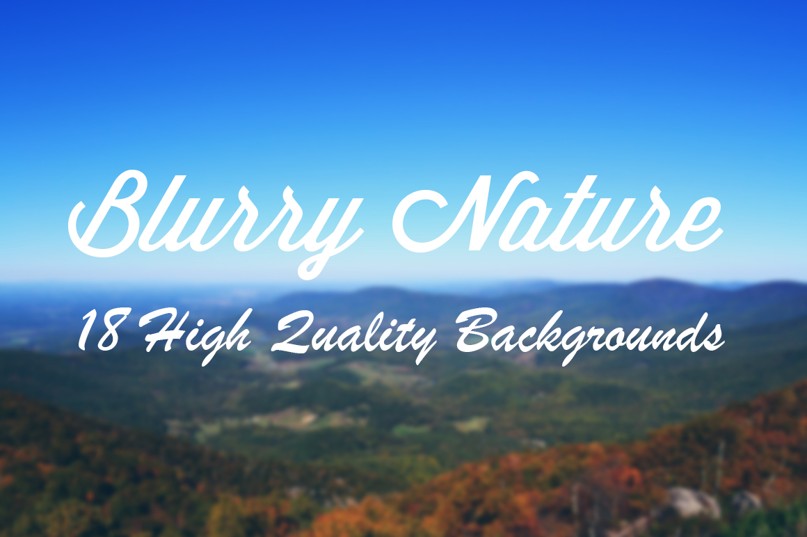 Blurry Nature Backgrounds (30% off) ~ Textures on Creative ...
