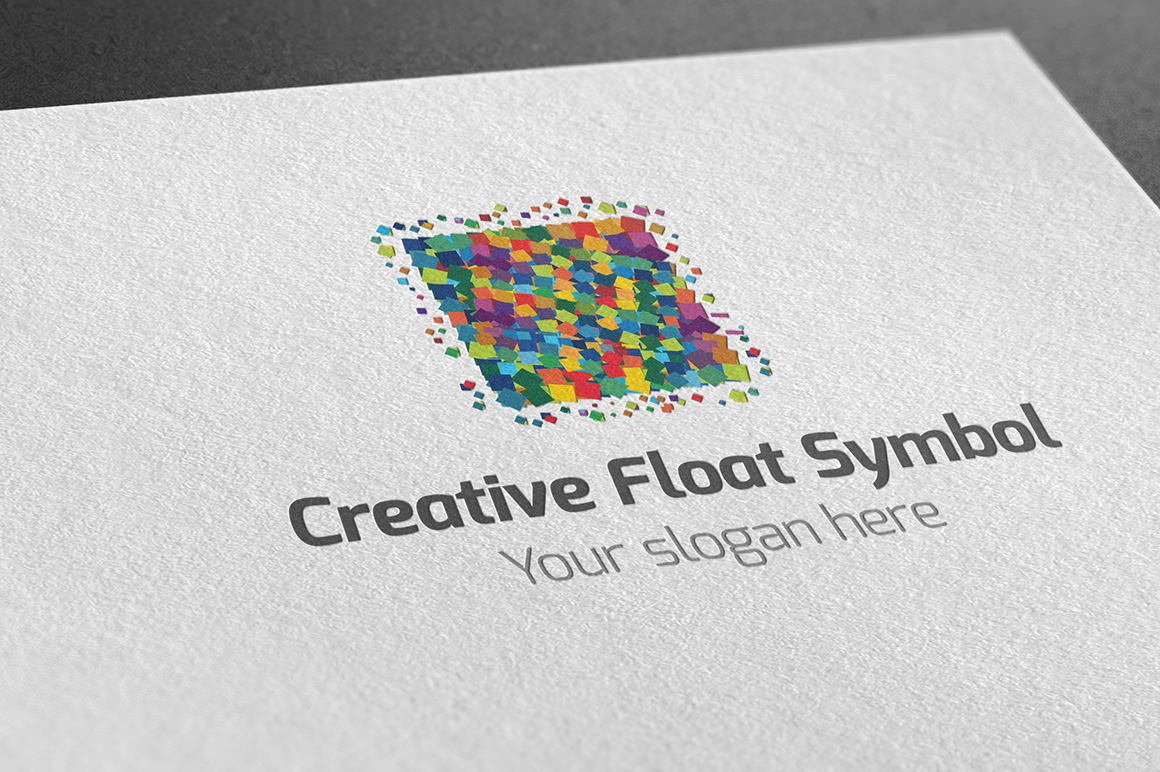 Creative Float Symbol Logo Logo Templates on Creative Market