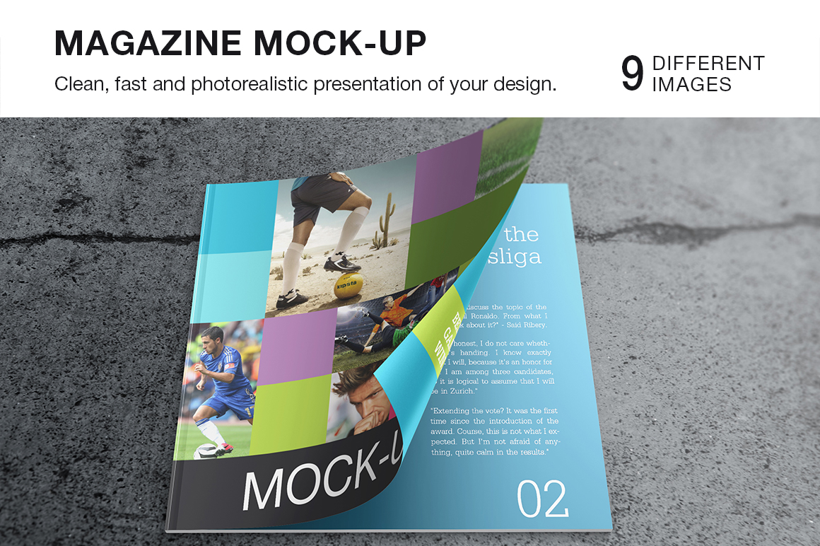 Download Magazine / Catalog Mock-up ~ Product Mockups on Creative ...