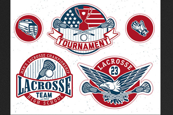 Set Of Vintage Lacrosse Labels Set Of Vintage Lacrosse Labels