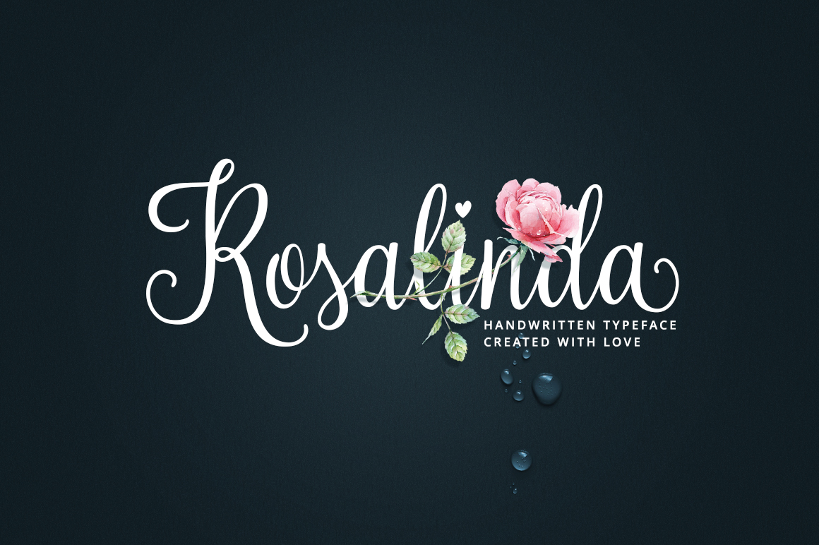 Rosalinda Script Script Fonts on Creative Market