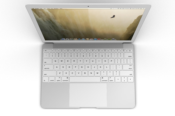 The New MacBook MockUp 2015