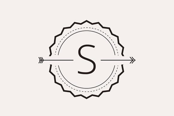 Hipster Vector Vintage Logo Element Hipster Vector Vintage Logo Element