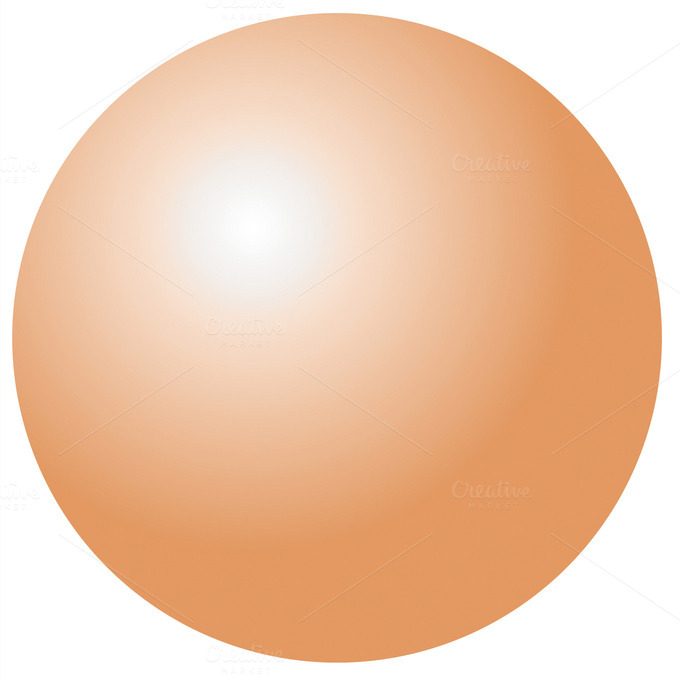 Illustration Of Metallic Sphere Illustration Of Metallic Sphere