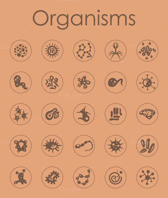 Organisms Simple Icons Organisms Simple Icons