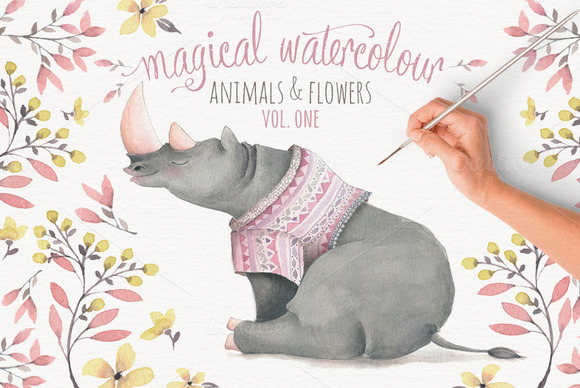 Magical Watercolor Graphics Volume 1 Magical Watercolor Graphics Volume 1