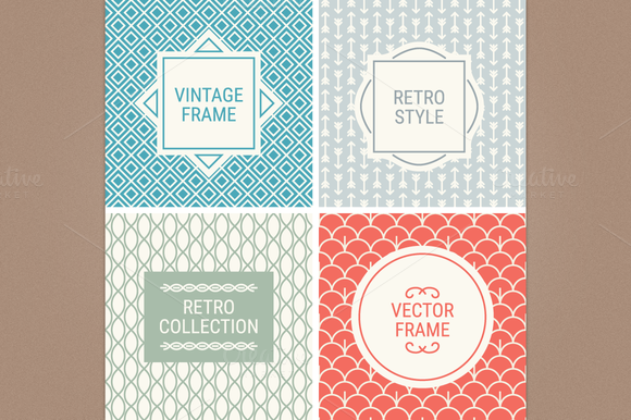 Mono Line Frames And Patterns Mono Line Frames And Patterns