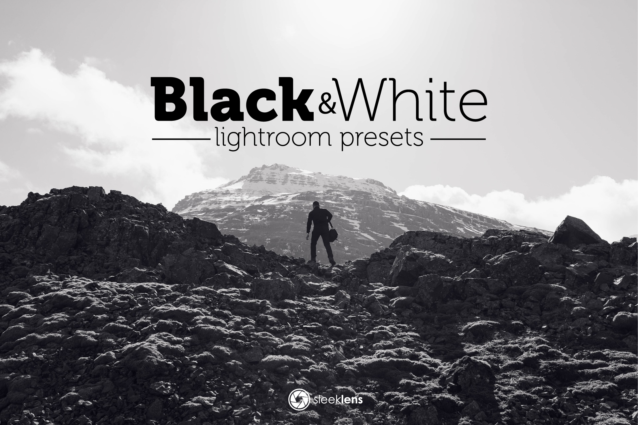 Black & White Lightroom Presets ~ Actions On Creative Market