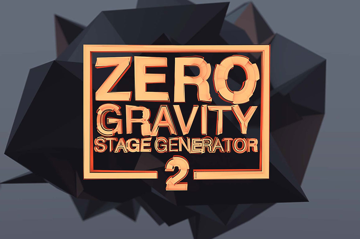 Download Zero Gravity Stage Generator V2 ~ Product Mockups on ...