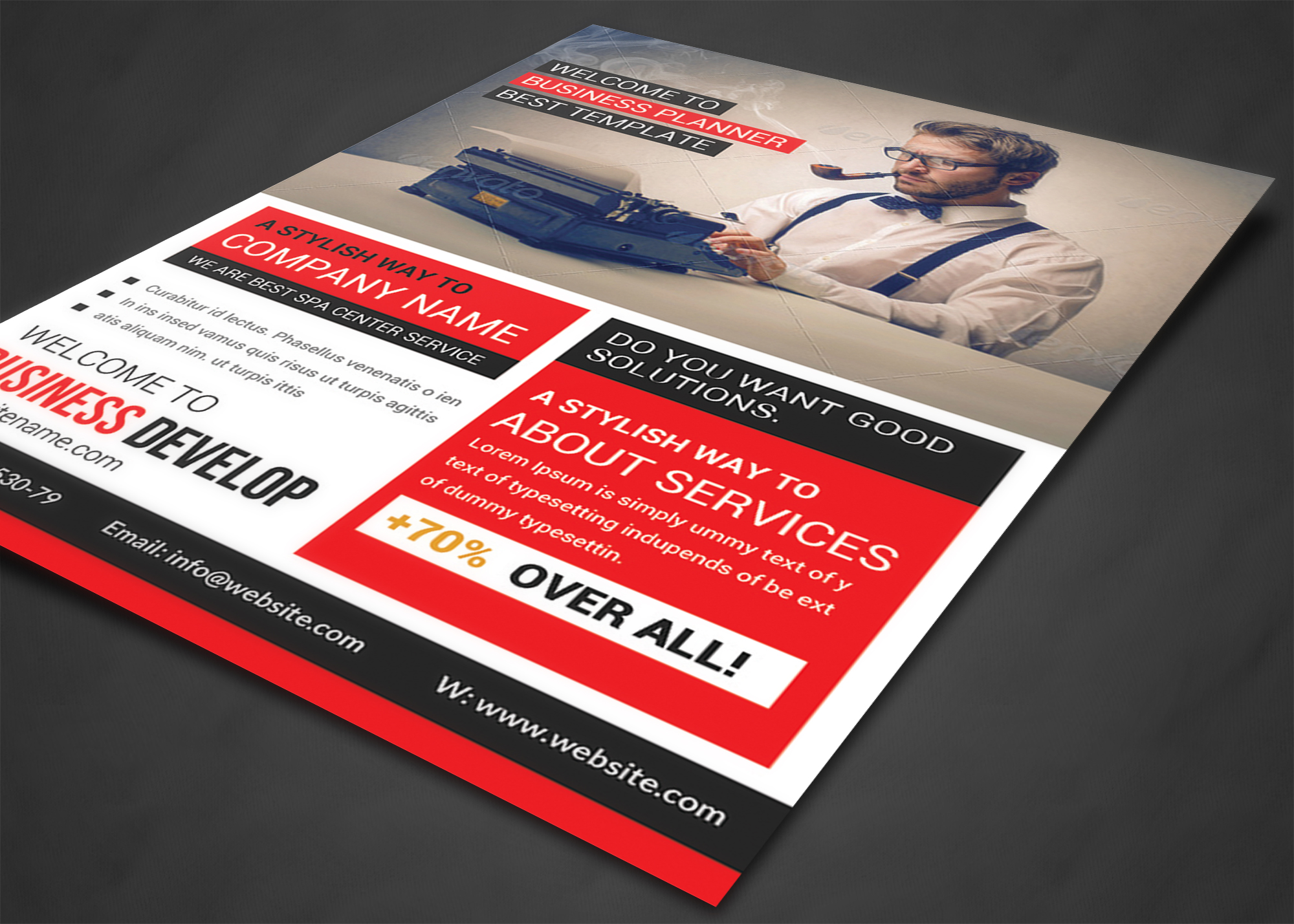 Professional Creative Corporate Busi ~ Flyer Templates on Creative Market