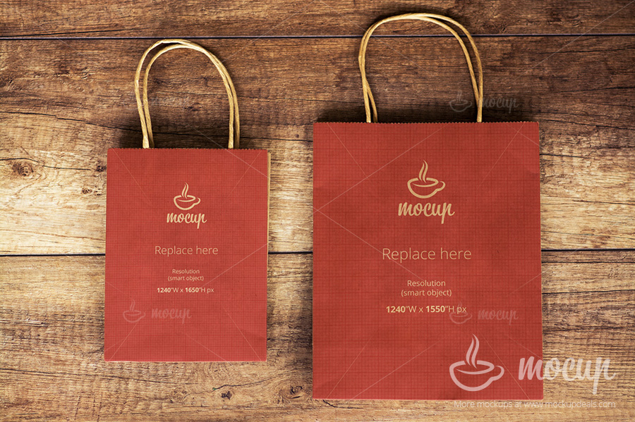 Download Shopping Bags PSD Mockup "A" ~ Product Mockups on Creative Market
