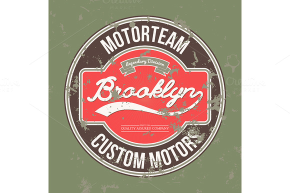 Motorteam Brooklyn T-shirt Graphic Motorteam Brooklyn T-shirt Graphic