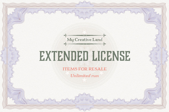 Extended License Items For Resale Extended License Items For Resale