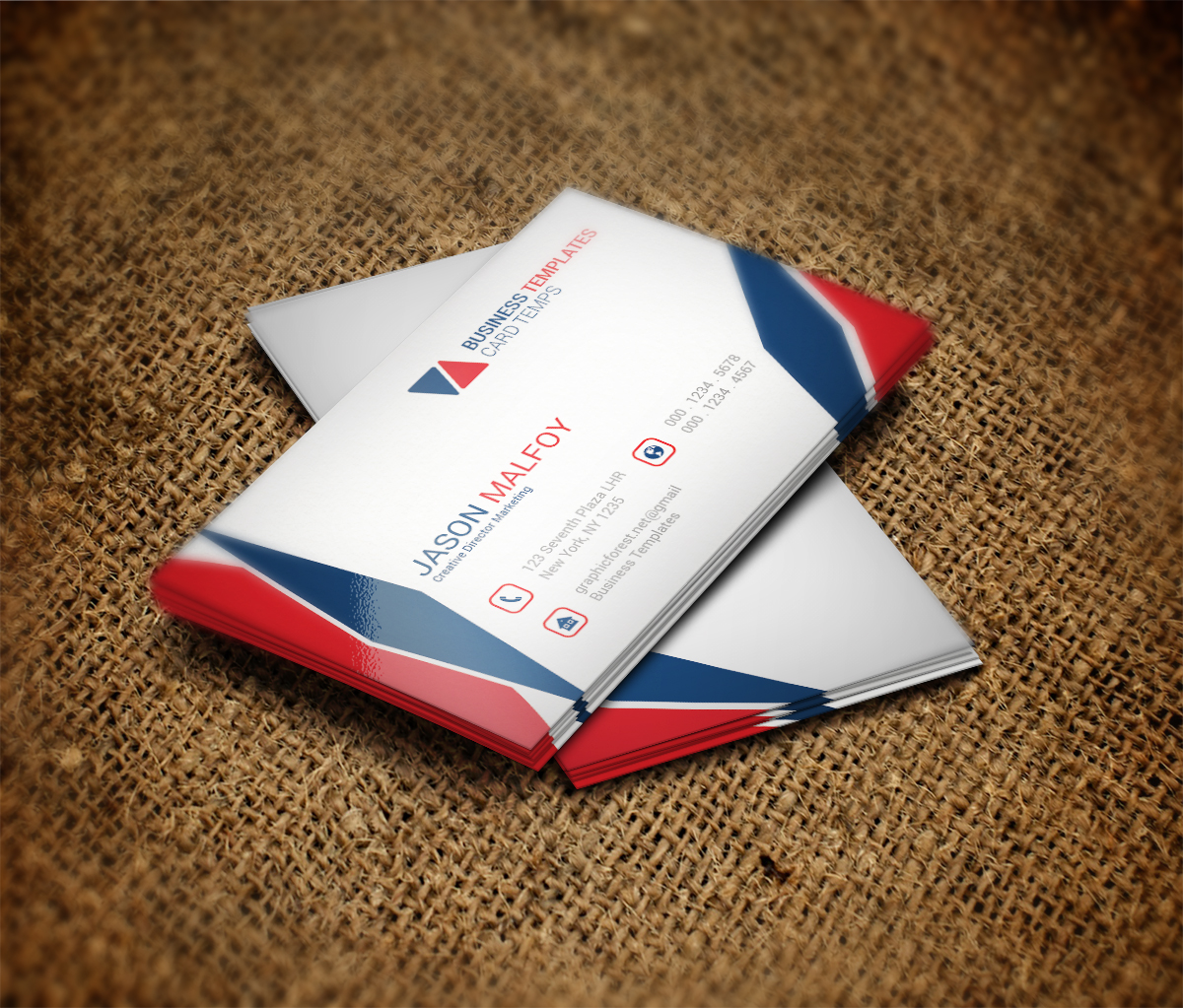 Cool Business Card Template Business Card Templates On Creative Market Awesome Business Card Templates