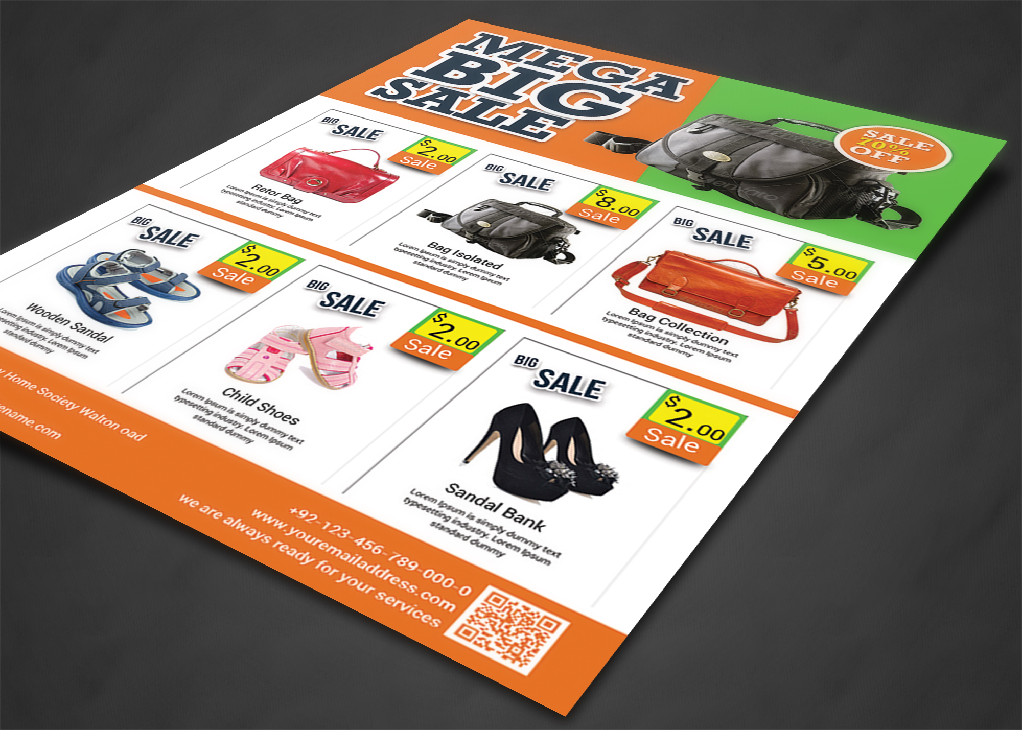 Product Promotion Flyer Template