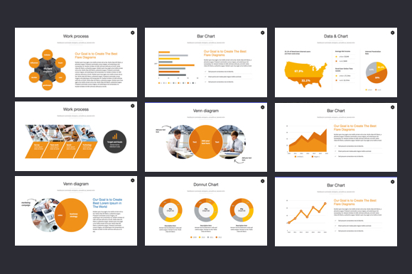 VISION - KEYNOTE TEMPLATE ~ Presentation Templates on Creative Market