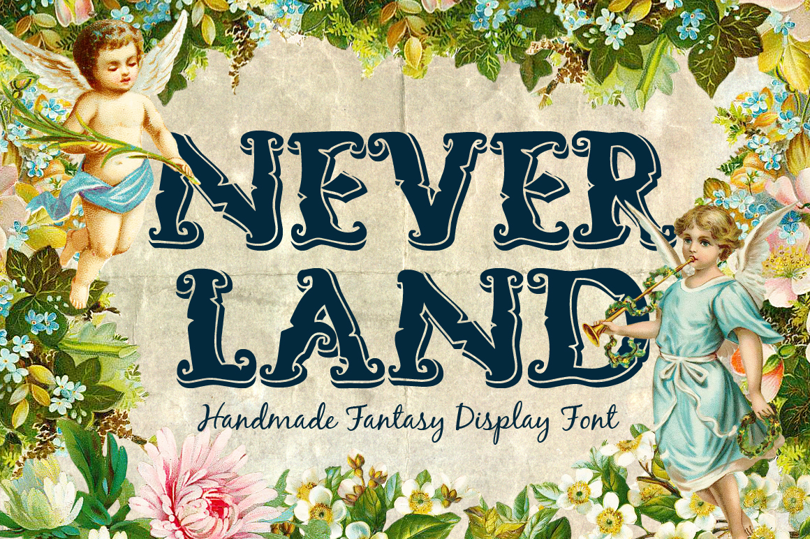 Free Neverland Handmade Script Fonts
