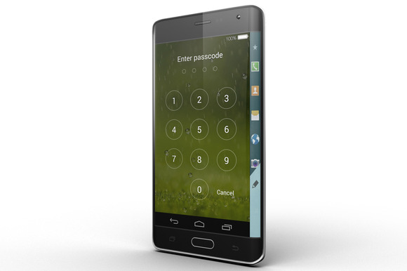 Samsung Galaxy Note Edge Mock Up Samsung Galaxy Note Edge Mock Up