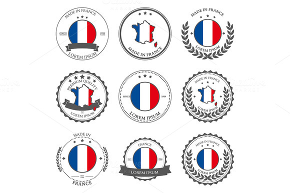 Made In France Seals Badges Made In France Seals Badges