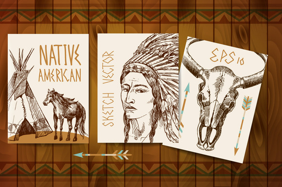 Vector Native American Vector Native American