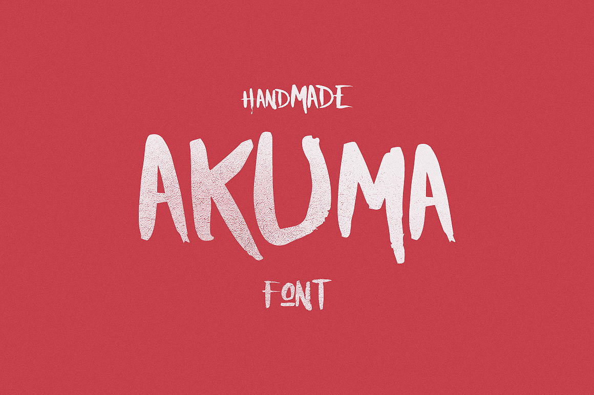 Free Akuma Handmade Script Fonts