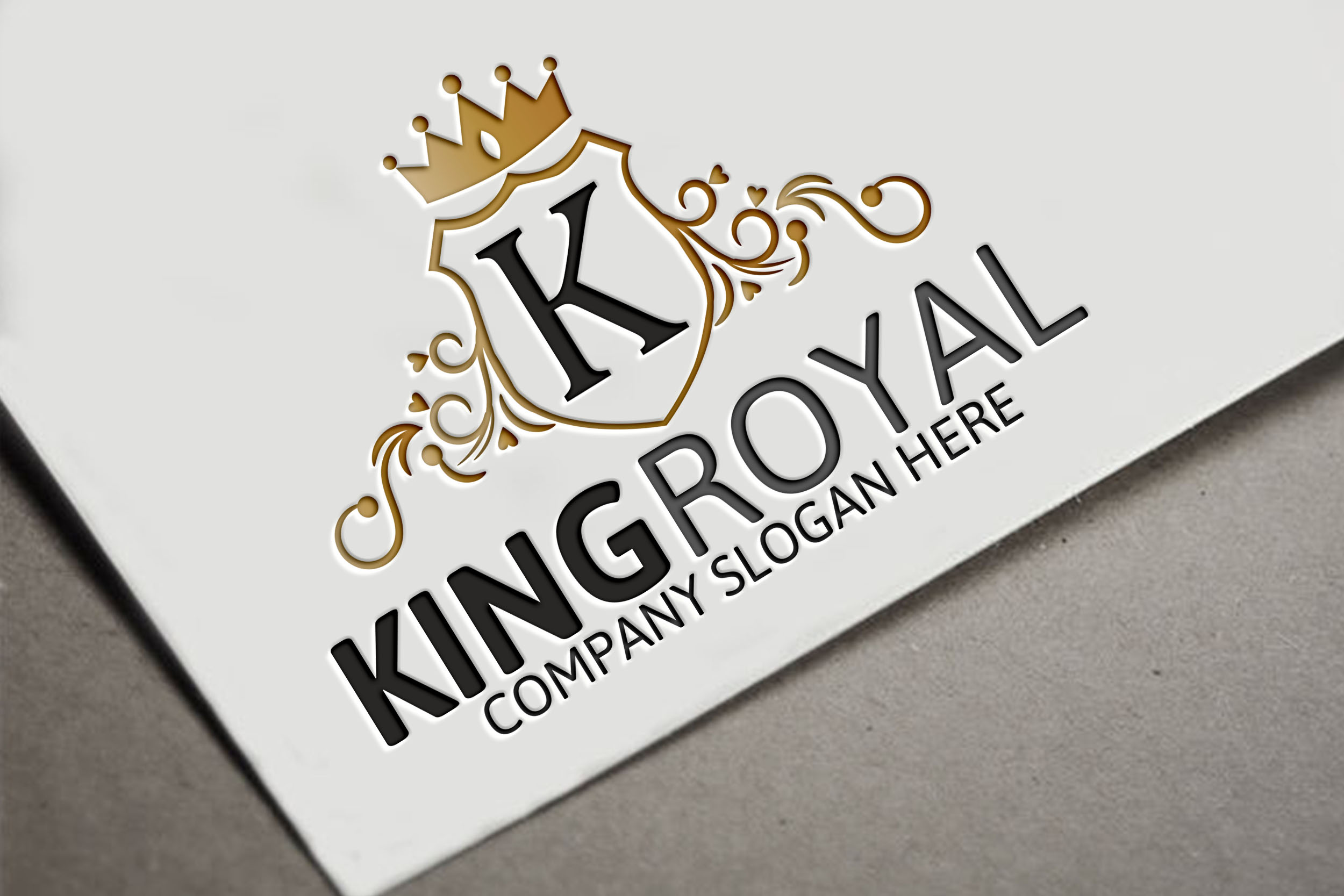 King Royal Logo ~ Logo Templates on Creative Market