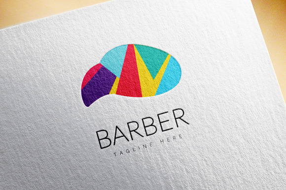 Abstract Vector Element Barber Shop Abstract Vector Element Barber Shop