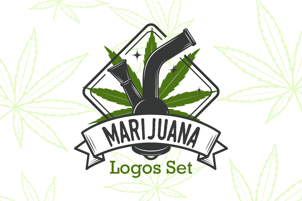 Marijuana Logos Bundle ~ Logo Templates on Creative Market