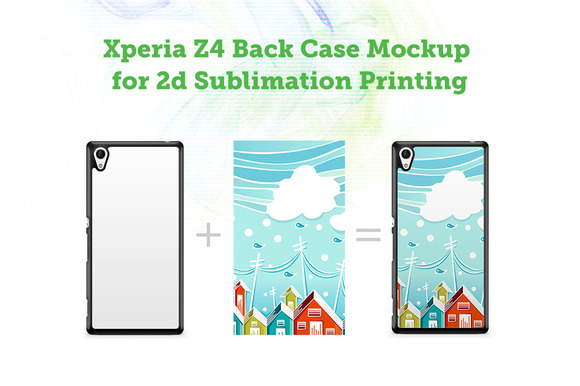 Sony Xperia Z4 2d Sublimation Mockup Sony Xperia Z4 2d Sublimation Mockup