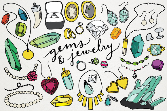 jewelry shopping clipart - photo #33