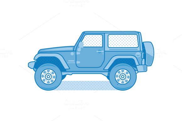 Download Vector Jeep Willys » Designtube - Creative Design Content