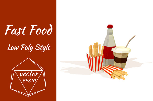 Objects Of Fast Food Vector Objects Of Fast Food Vector