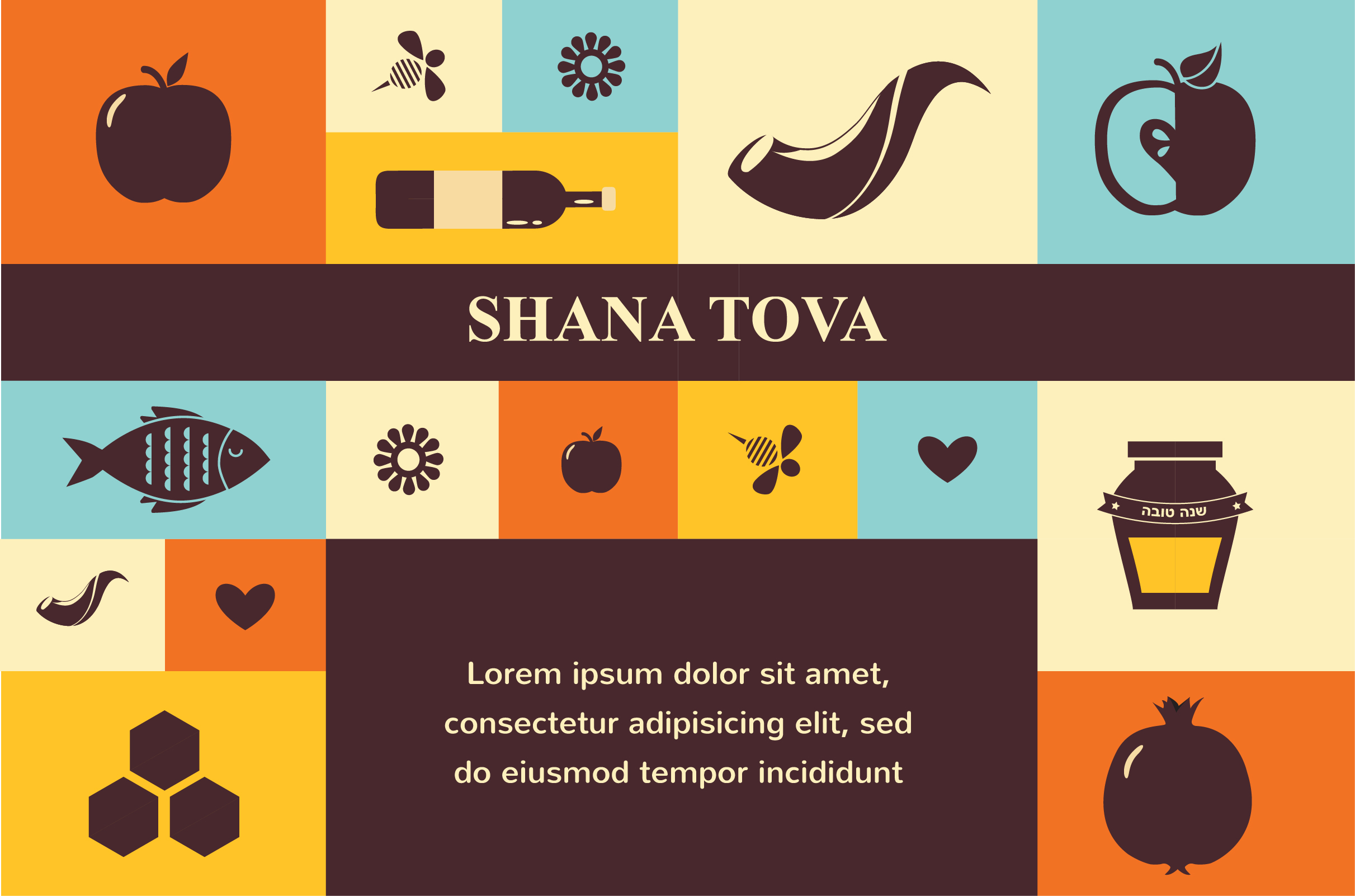 jewish-new-year-rosh-hashana-set-1-illustrations-on-creative-market