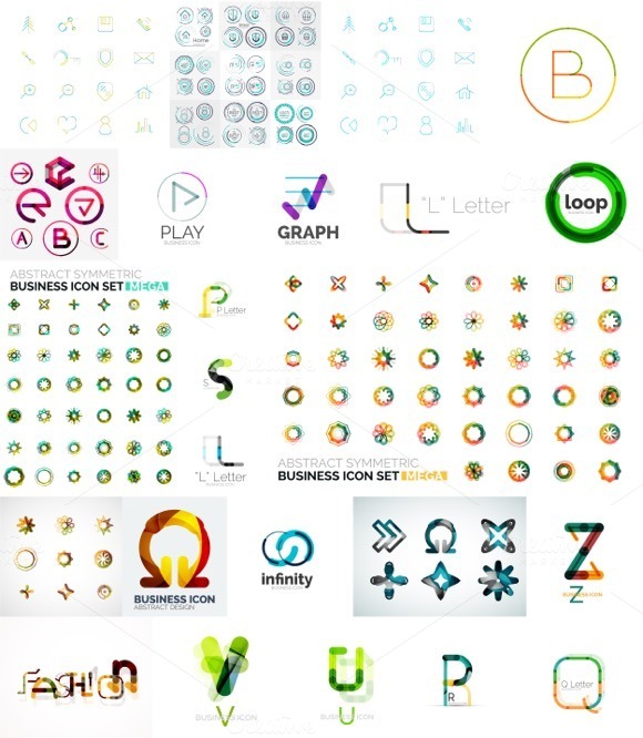 Modern Line Logo Collection Modern Line Logo Collection