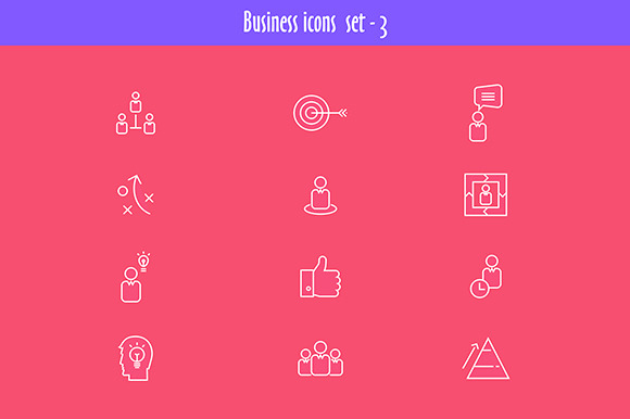 Business Icons Set Business Icons Set