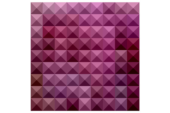 Byzantium Purple Abstract Low Polygo