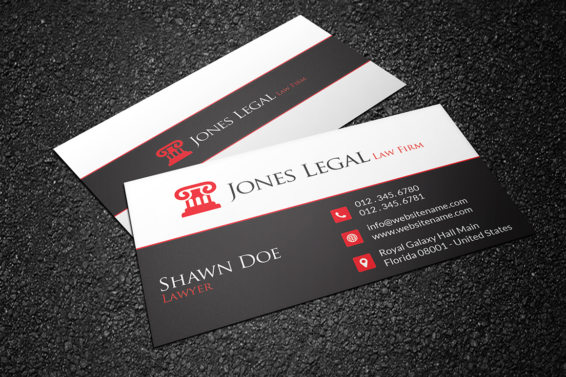 Lawyer Business Cards Templates