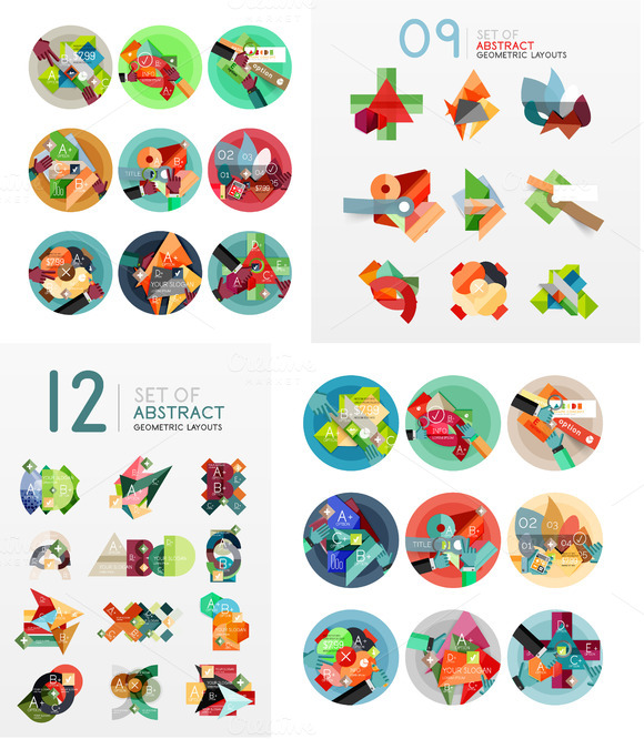 39 Abstract Geometric Layouts